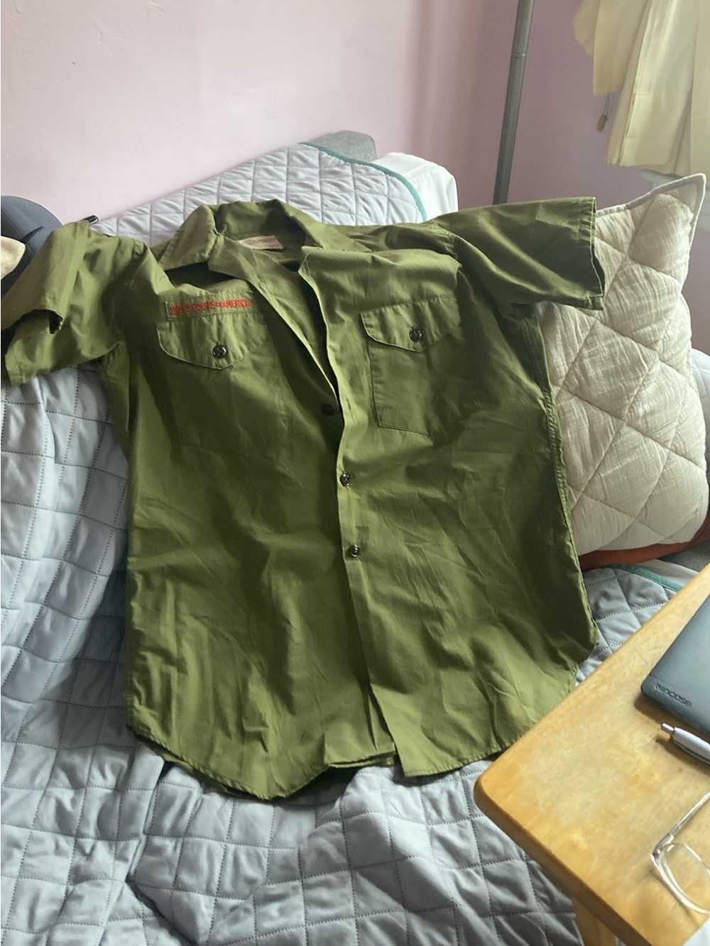 Never Worn! Official Boy Scouts Shirt